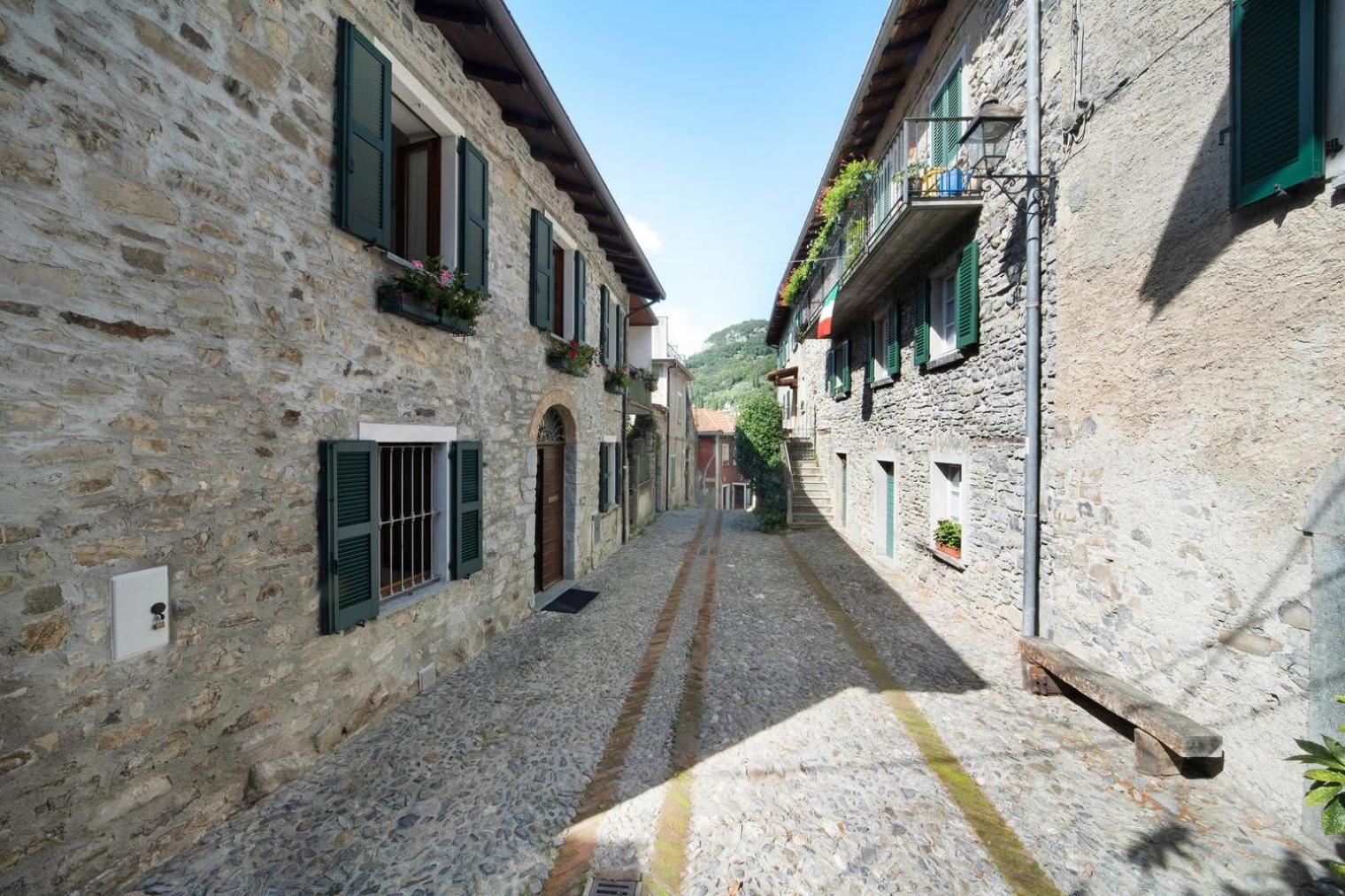Casa Almut & More - Lake Como Center - Varenna Perledo Eksteriør billede